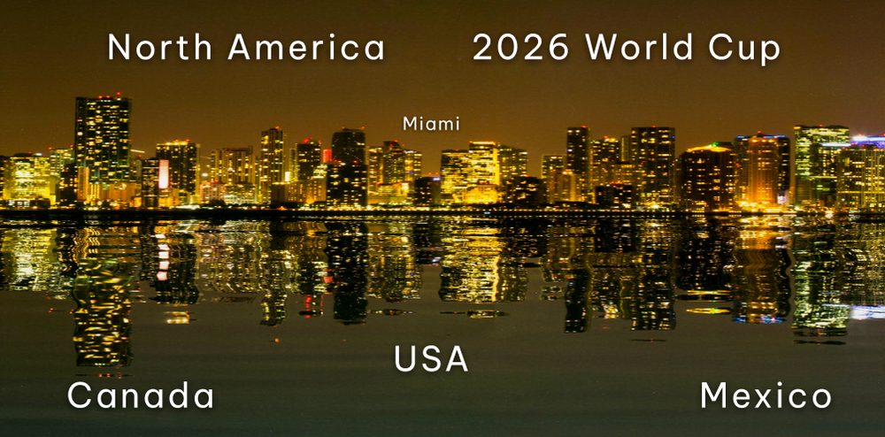 Miami skyline — 2026 World Cup